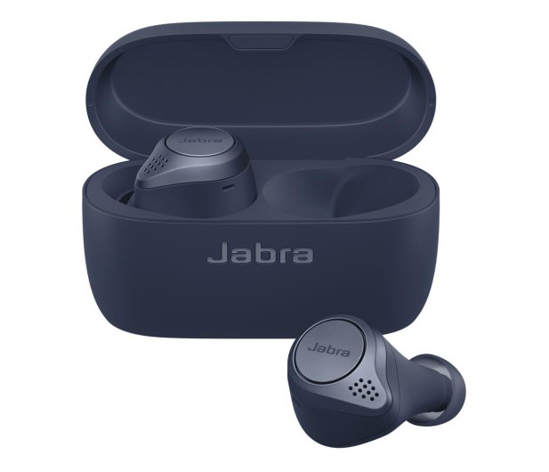 Jabra Elite 75t active granatowe - 552056 - zdjęcie